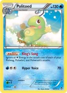 Politoed (Cosmos Holo)
