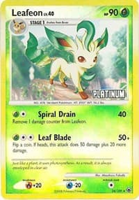 Leafeon - 24/100 [Platinum]