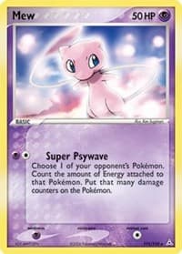 Mew (Non-Holo DVD Promo)