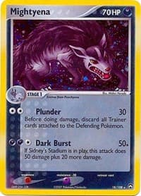 Mightyena (Cosmos Holo)