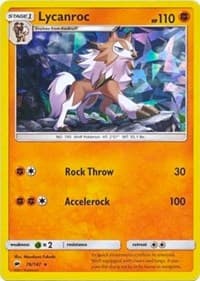 Lycanroc (Cracked Ice Holo)