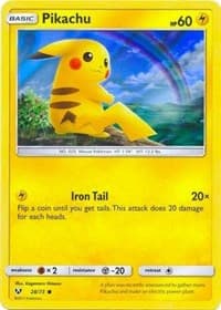 Pikachu (Water Web Holo)