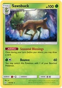 Sawsbuck (Prerelease Kit Exclusive)