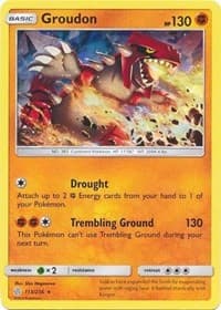 Groudon (Cracked Ice Holo)