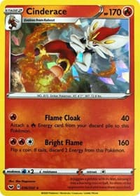 Cinderace (Cracked Ice Holo)