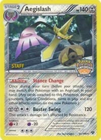 Aegislash - 85/146 (Regional Championships) [Staff]