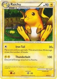 Raichu (Cracked Ice Holo)
