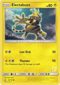 Electabuzz (#6 Pikachu Stamped)