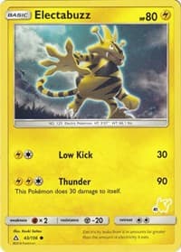 Electabuzz (#41 Pikachu Stamped)