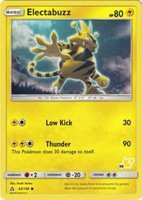 Electabuzz (#58 Pikachu Stamped)