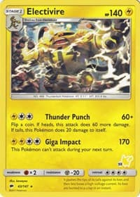 Electivire (#53 Pikachu Stamped)