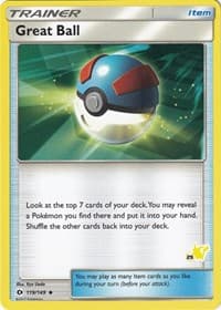 Great Ball (#29 Pikachu Stamped)
