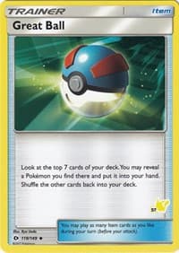 Great Ball (#57 Pikachu Stamped)