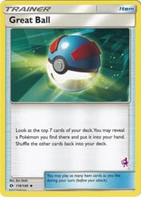 Great Ball (Mewtwo Stamped)