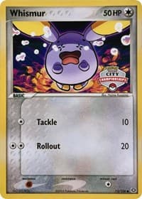 Whismur (City Championships)