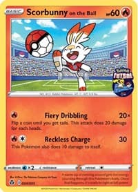 Scorbunny on the Ball (Pokemon Futsal)