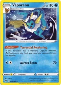 Vaporeon (Cosmos Holo)