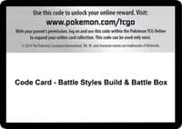 Code Card - Battle Styles Build & Battle Box