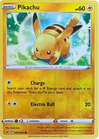Pikachu (Reverse Cosmos Holo)