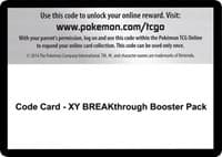 Code Card - XY BREAKthrough Booster Pack
