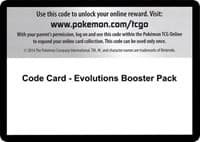 Code Card - Evolutions Booster Pack