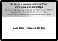 Code Card - Tsareena GX Box