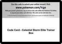 Code Card - Celestial Storm Elite Trainer Box