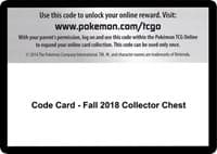 Code Card - Fall 2018 Collector Chest