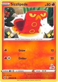 Sizzlipede (#1 Cinderace Stamped)