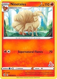 Ninetales (#23 Cinderace Stamped)