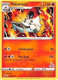 Volcarona (#27 Cinderace Stamped)