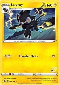 Luxray (#28 Pikachu Stamped)