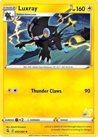 Luxray (#47 Pikachu Stamped)