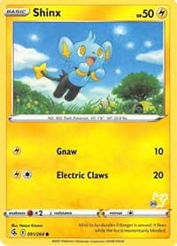 Shinx (#20 Pikachu Stamped)