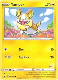 Yamper (#58 Pikachu Stamped)