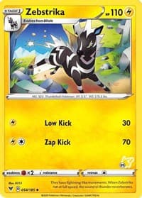 Zebstrika (#25 Pikachu Stamped)
