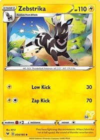 Zebstrika (#34 Pikachu Stamped)