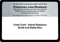Code Card - Astral Radiance Build and Battle Box