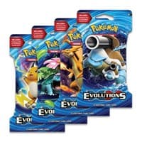 Evolutions Sleeved Booster Pack Art Bundle [Set of 4]