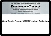 Code Card - Flareon VMAX Premium Collection