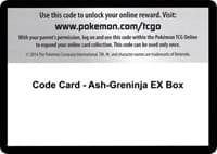 Code Card - Ash-Greninja EX Box