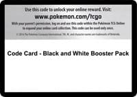 Code Card - Black and White Booster Pack