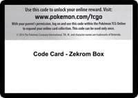 Code Card - Zekrom Box
