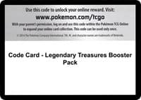 Code Card - Legendary Treasures Booster Pack