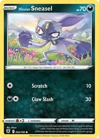 Hisuian Sneasel (Cosmos Holo)