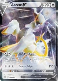 Arceus V (Metal Card)
