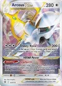 Arceus VSTAR (Metal Card)