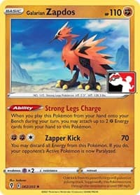 Galarian Zapdos