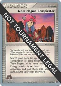 Team Magma Conspirator - 2004 (Tsuguyoshi Yamato)