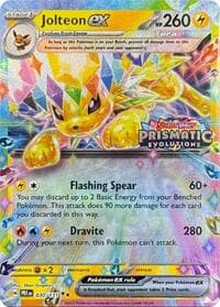 Jolteon ex (Prismatic Evolutions Stamp)